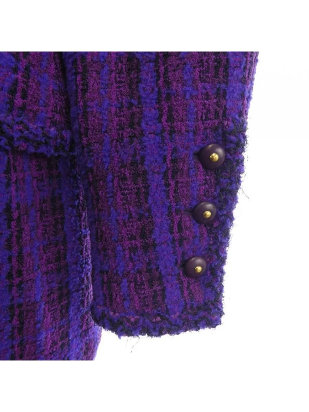 Chanel Vintage Suit Purple